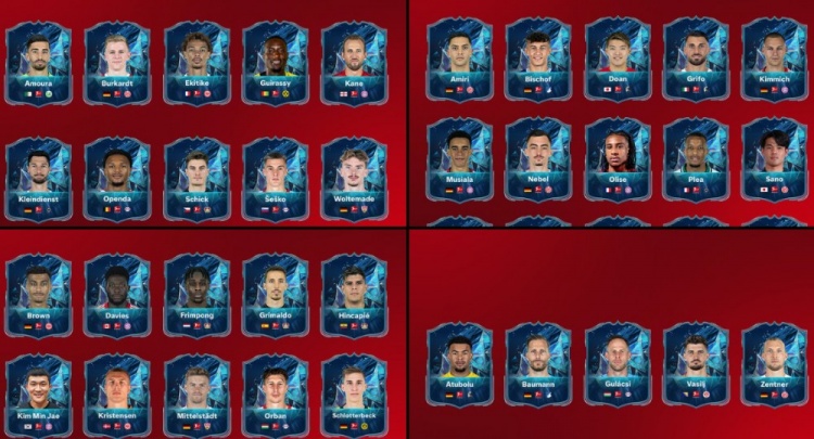 EASPORTSFC德甲赛季最佳候选：凯恩领衔，穆西亚拉、维尔茨在列